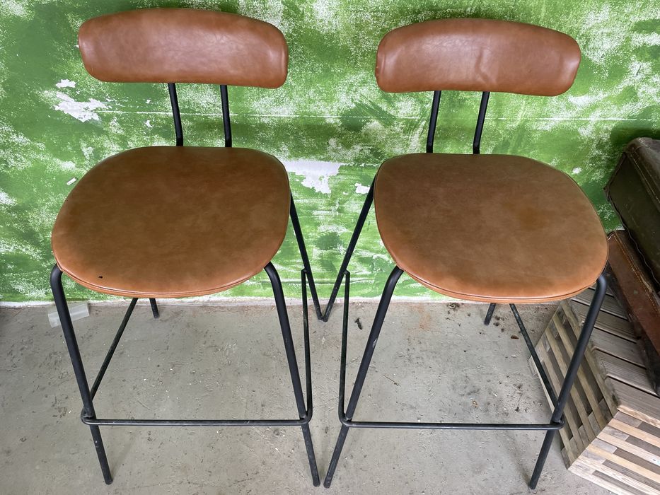 2 banquetas altas tipo industrial