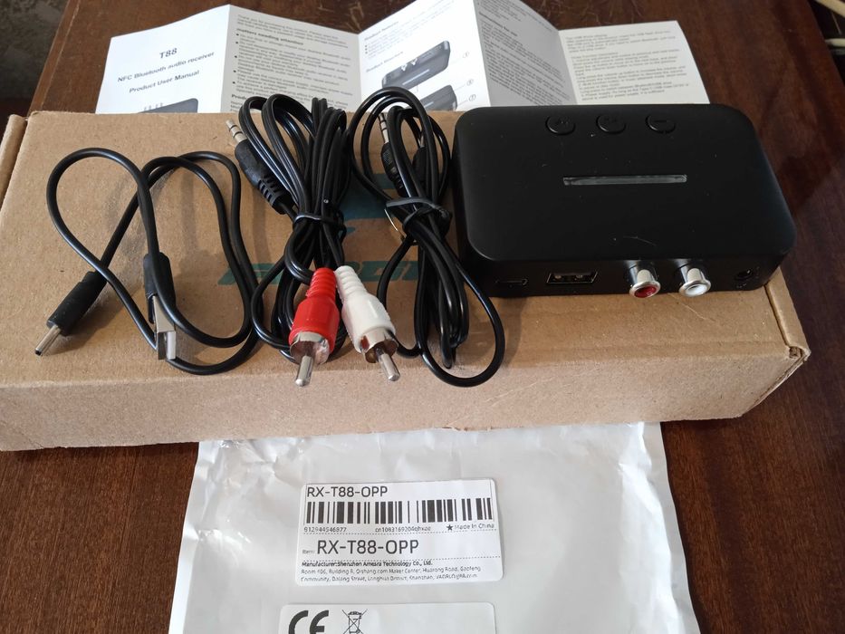 Блютуз ресивер RX-T88-OPP