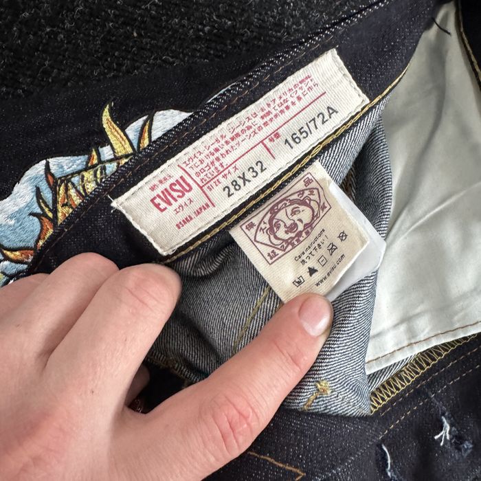 штани Evisu джинси Евісу Ивису Евису 28 рр XS - S розмір Нові НАЛОЖКА