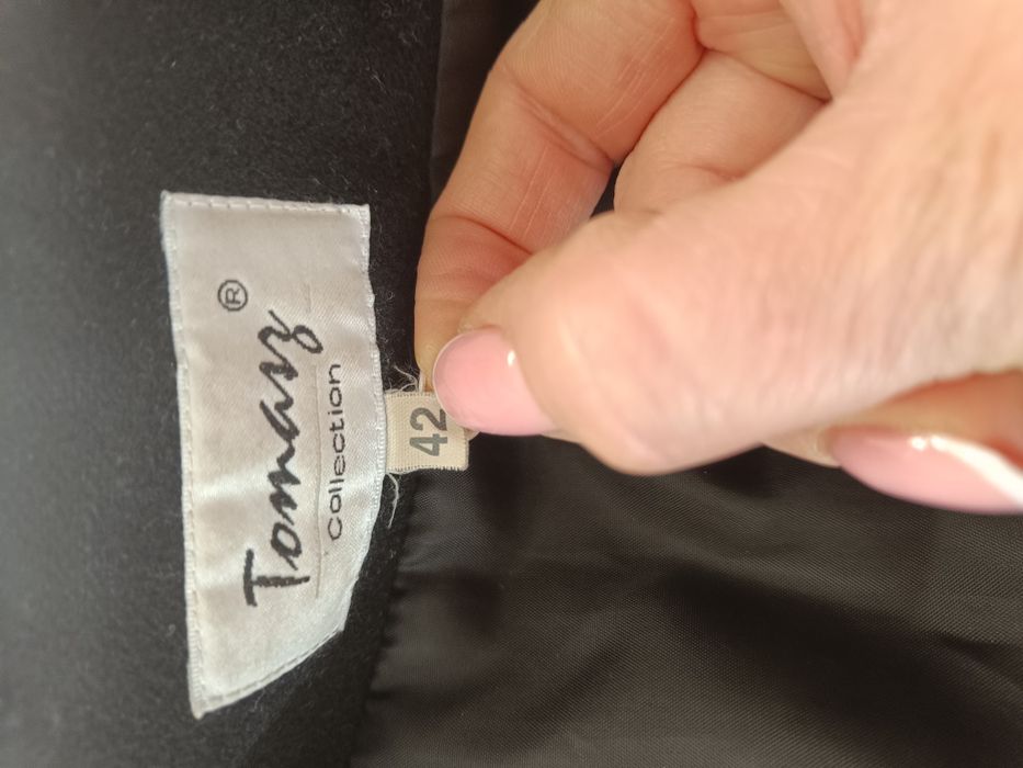 Elegancki płaszcz damski welna kaszmir