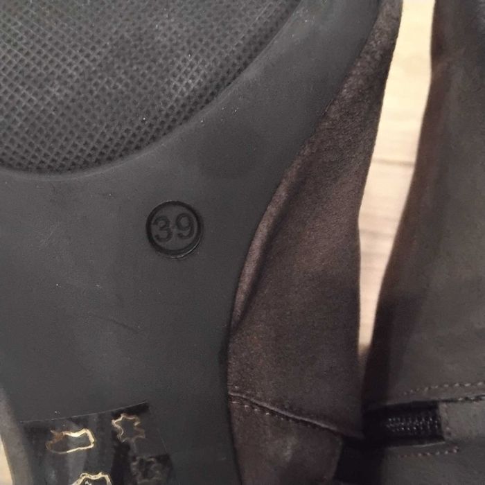 Botins Sofia Costa, camurça cinza, 39