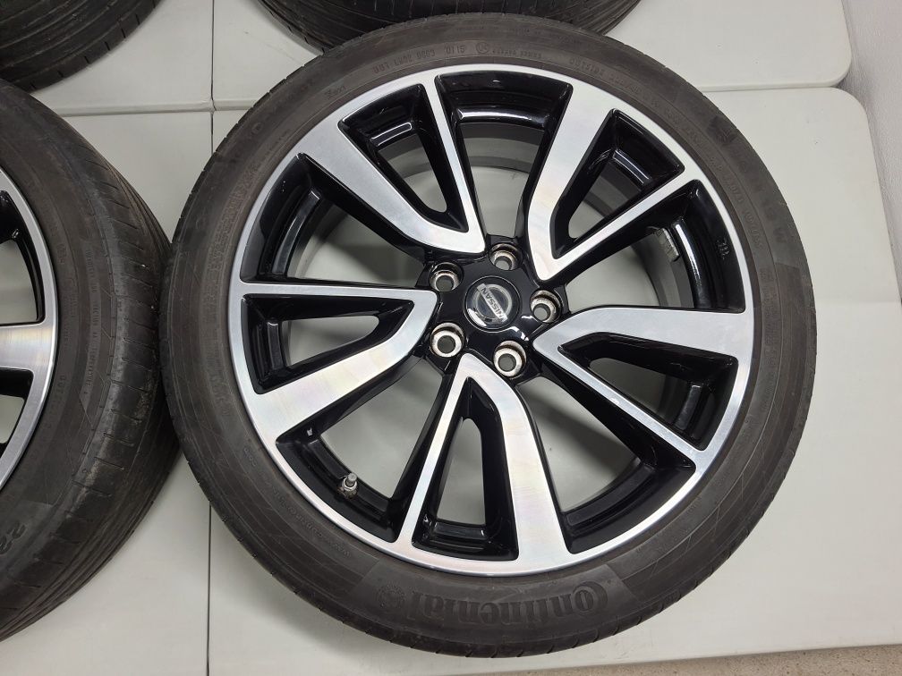 Диски р19 5/114,3 Nissan,Renault,Infiniti з гумою Continental 225/45/1 ...