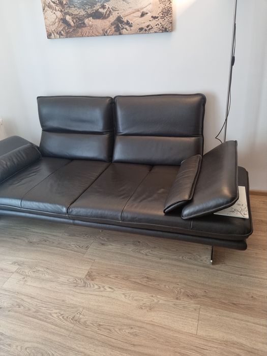 Sofa ze skory naturalnej