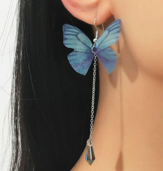 Kolczyki motyl Nowe