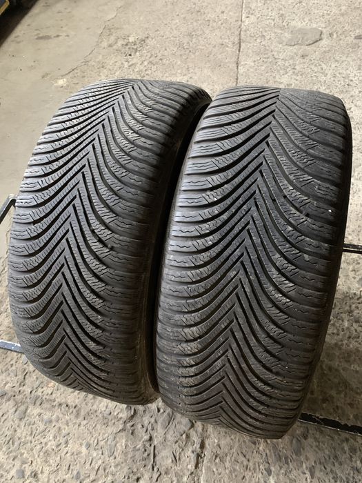 (2шт) 225/55R17 Michelin Alpin 5 ZP (RunFlat) зимові шини