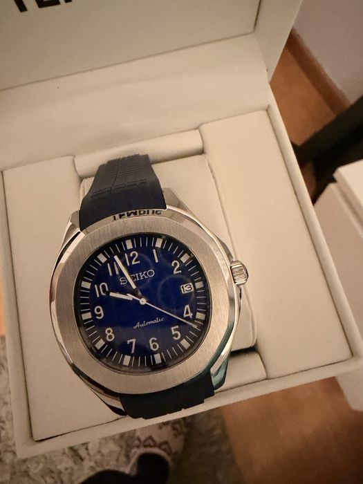 Relógio Seiko "Aquanaut Mod" (Azul)