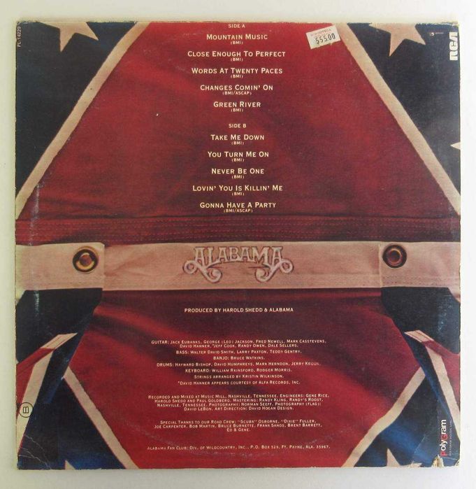 ALABAMA - Mountain Music (LP)