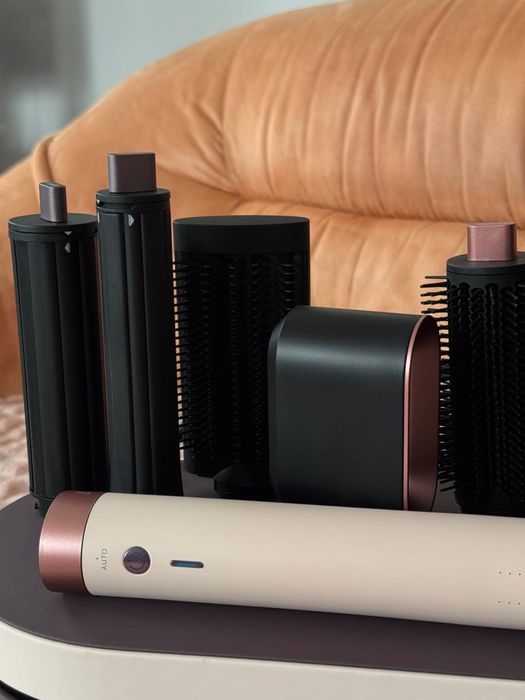 Dyson airwrap co-anda 2x стайлер ,рожевий