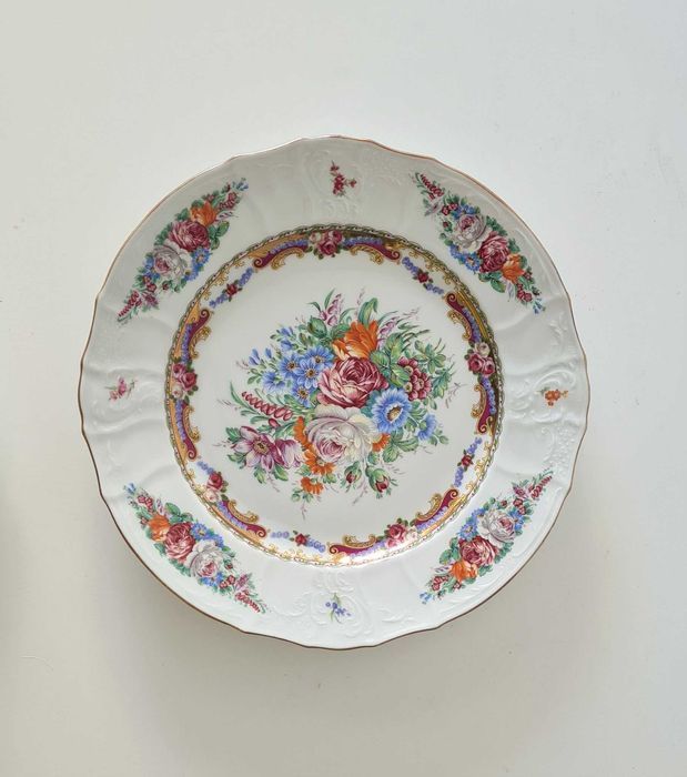 Serviço Porcelana de Limoges - Flores