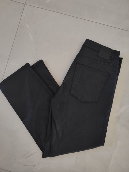 Massimo Dutti spodnie woskowane
