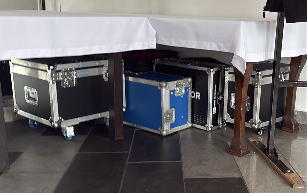 Głowy ruchome 8 szt. 150W GOBO PRISM + Case