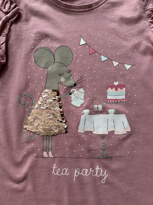 Zestaw set 2szt Sinsay 134 Little Kids bluzeczka longsleeve koszulka