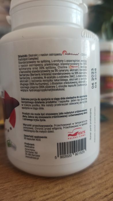 Regeneracja wątroby - 90 kapsułek