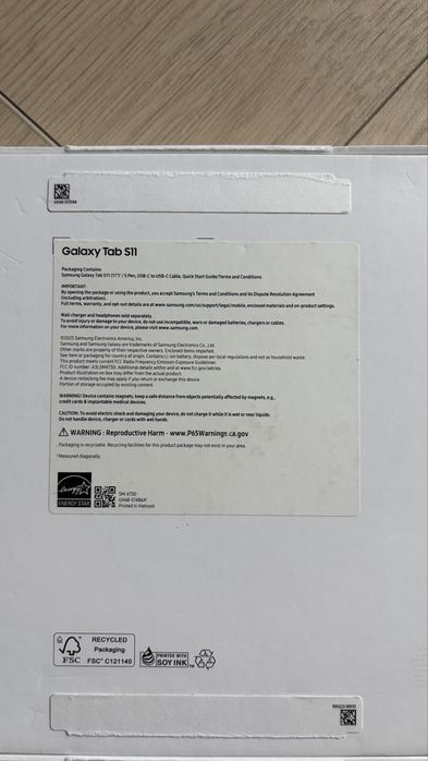 Планшет Samsung Galaxy Tab S11 12/128 Black