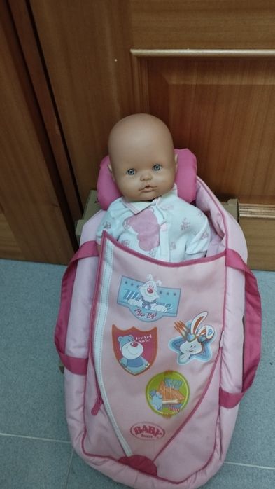 Boneco com alcofa