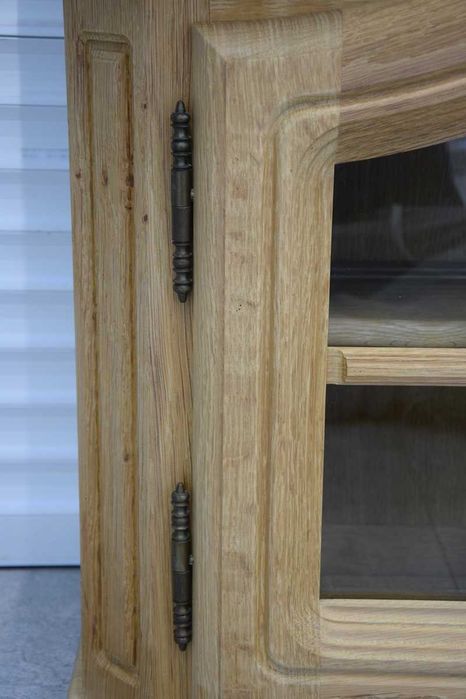 witryna wisząca dębowa - jak nowa