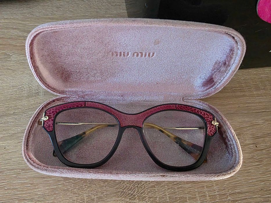 MIU MIU oprawki okulary korekcyjne cat-eye
