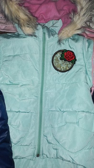 Зимовий костюм на дівчинку