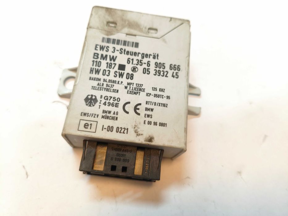 BMW E46 Zestaw Startowy N46 Valvetronic Manual Komputer stacyjka EWS