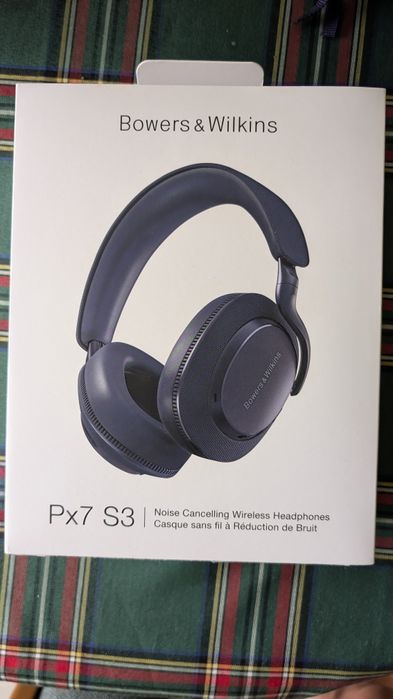 Słuchawki bezprzewodowe Bowers Wilkins PX 7 S3 jak NOWE gwarancja