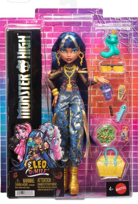 Monster high Cleo de Nile, Jinafire, Cupid Asteria, Frankie Stein, Draculaura, Clawdeen Wolf
