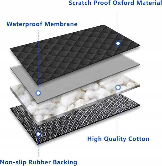 ALFHEIM UNIWERSALNA mata samochodowa na tylne fotele dla psa NrD16