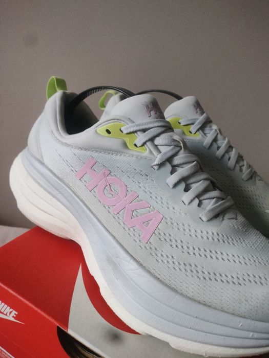Buty Hoka Bondi 8 Biegowe Sneakersy Amortyzacja Rozmiar 41 1/3