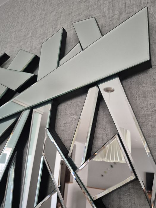 Espelho decorativo grande biselado