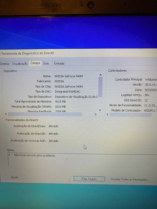 PC HP Envy 15 i7 4GB Ram SSD