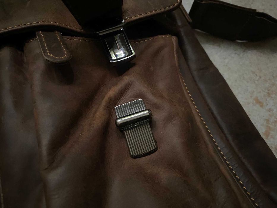 Мужская кожаная сумка портфель через плечо rada nature(germany)