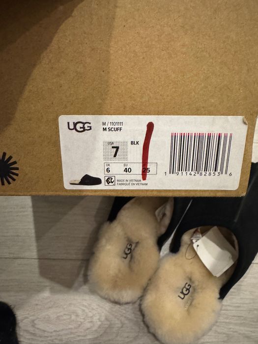 UGG Scuff Slippers тапки тапочки сліпери