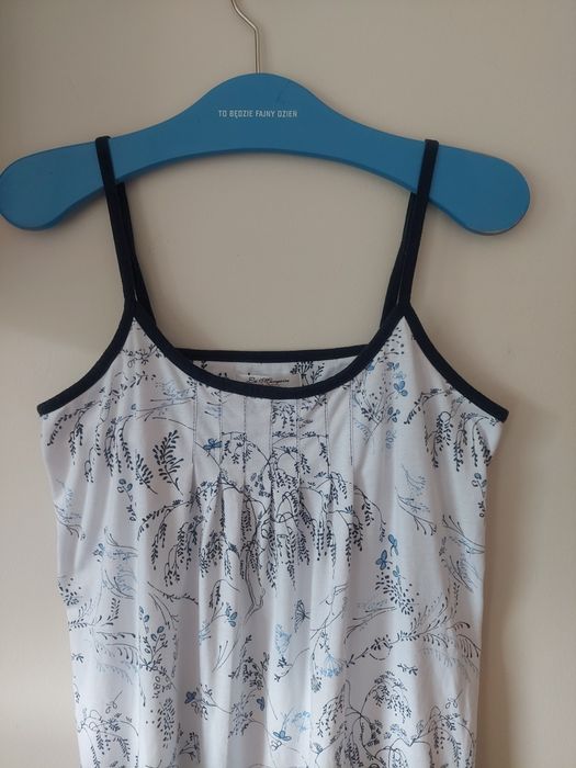 La Marquise zgrabna, lekka sukienka & stanik podtrzymujący r L/40-42