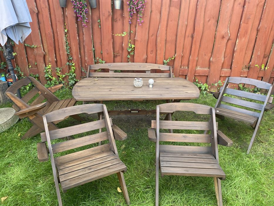 Meble ogrodowe zestaw
