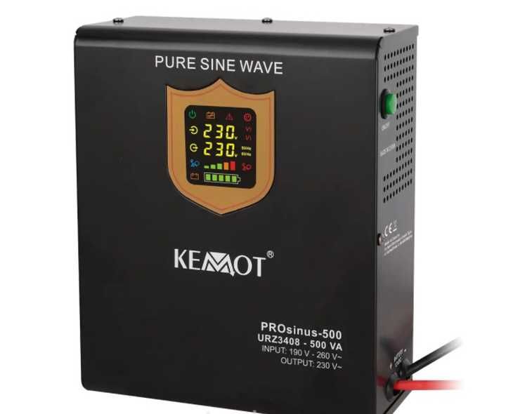 UPS Kemot PROsinus 500 12В/230В