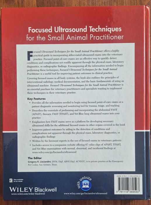Livro de veterinaria - Focused Ultrasound Techniques for the Small Animal Practitioner 1st ed