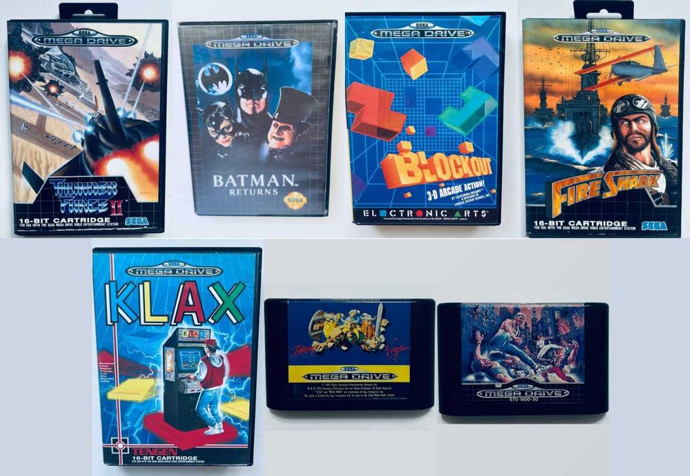 Ігри Dreamcast, Saturn, Game Gear, Genesis, Mega Drive, Master System
