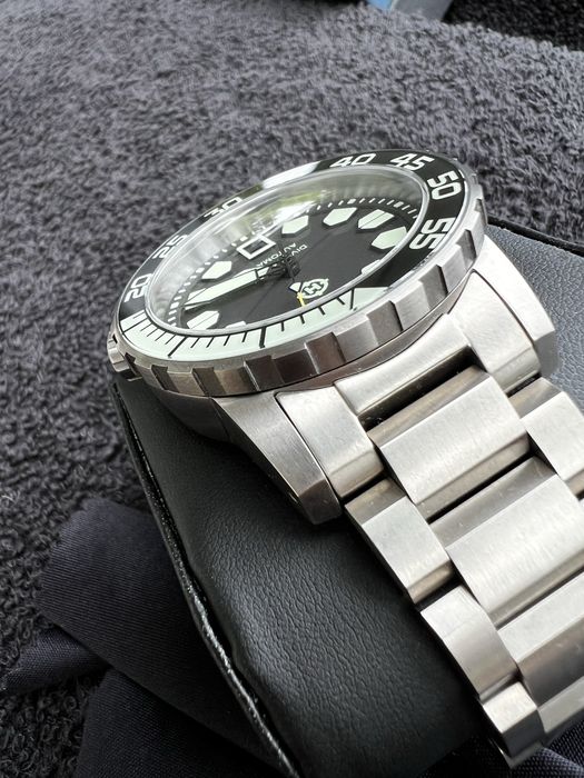 HELM Khuraburi Titanium Automatic 300m (Ref. 06AR3) – Full Set / Tytan / Dodatkowy Pasek HELM / Bez Czekania!