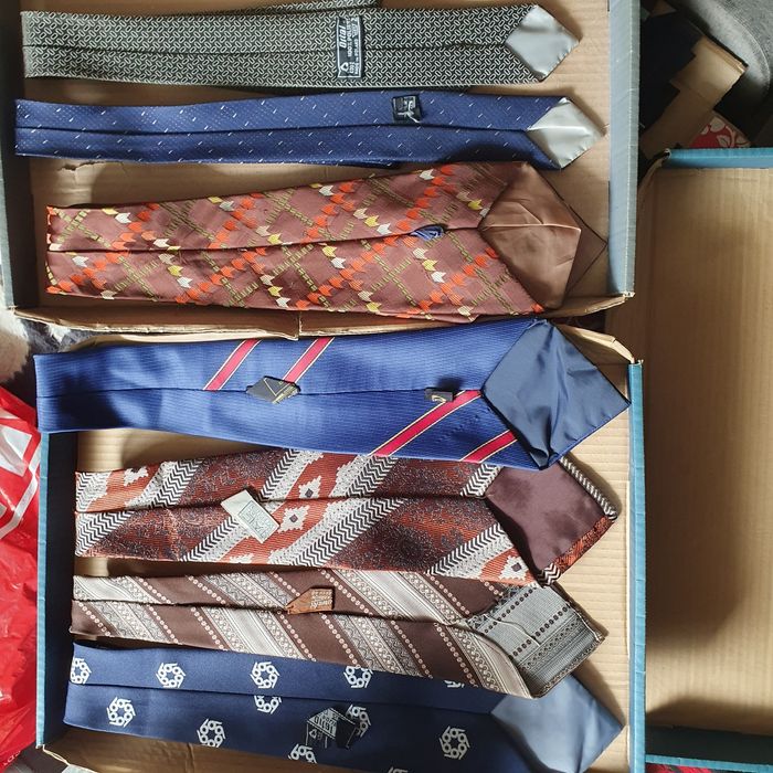 Zestaw krawatów PRL 2(k-7)OK