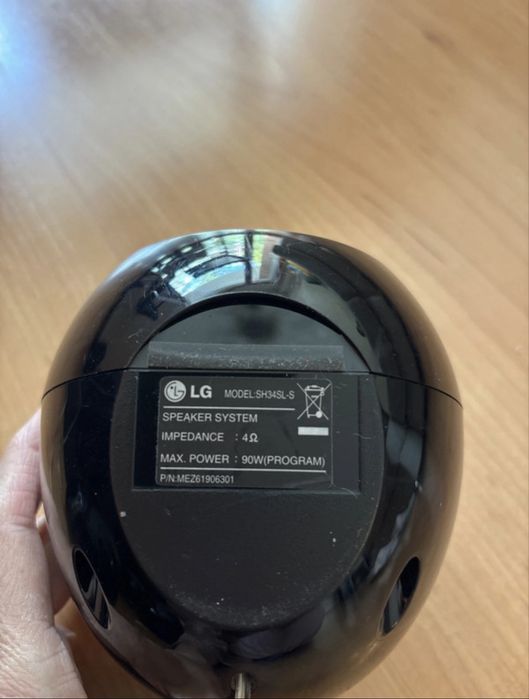 Sistema Som LG 5.1 SH34SL