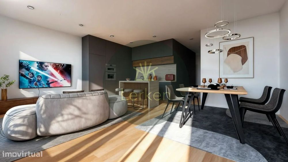T2+1 Totalmente Remodelado | 93 m² | S. Vicente | Braga