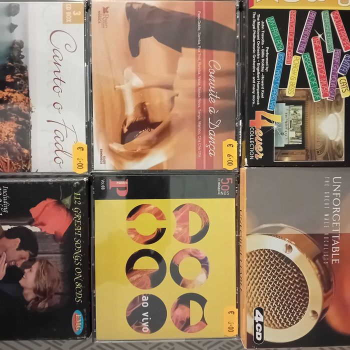 Música Temática em cd´s - Grandes Coletâneas.