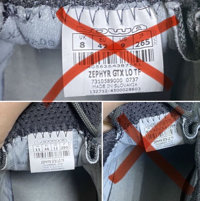 46р. Кросівки берці LOWA Zephyr GTX Lo TF Wolf Grey