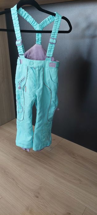 Komplet narciarski spodnie i kurtka. Rozmiar 98