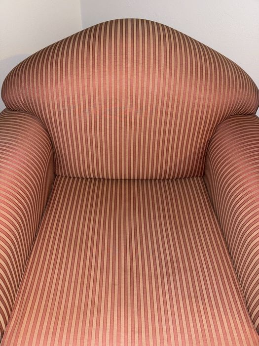 Poltrona/sofá individual de tecido (oferta de capa)