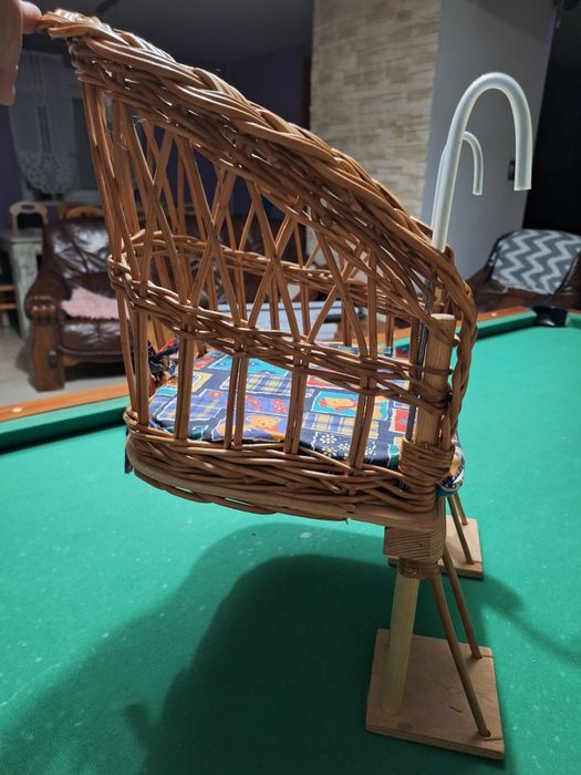 Fotelik wiklinowy na rower