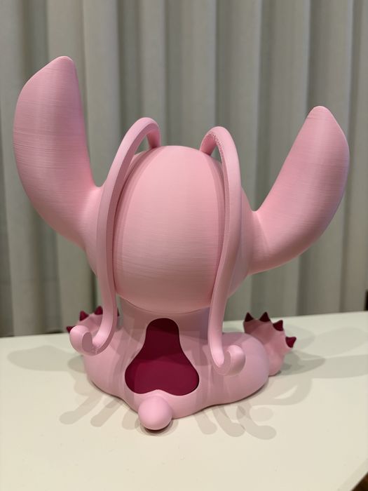 Stitch & Angel em impressão 3D