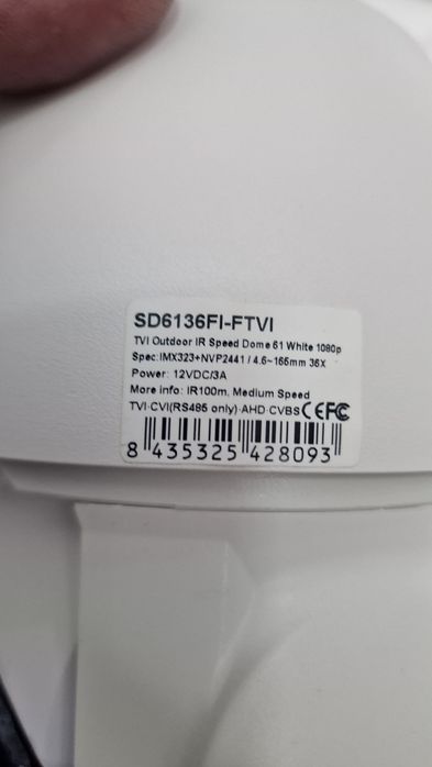 Câmera Safire HDCVI Zoom Óptico 36x