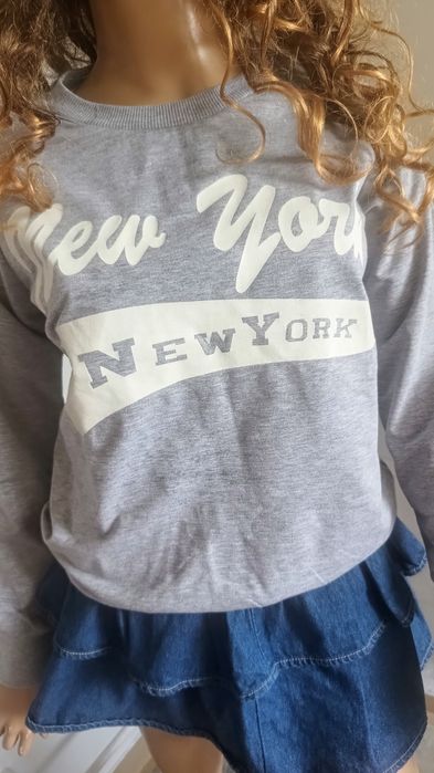 Szara bluza NewYork