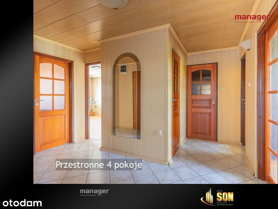 Przestronne 4 pokoje