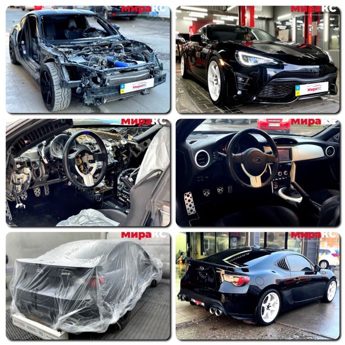 СТО американских авто. Ремонт авто из США. Покраска авто. МИРАКС.